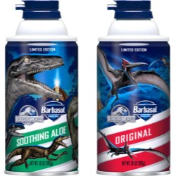 Barbasol Packaging to celebrate Jurassic Park film